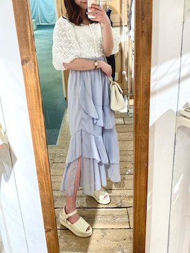 akaneさん（レディース・167cm）の春コーディネート