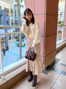 akaneさん（レディース・166cm）の冬コーディネート