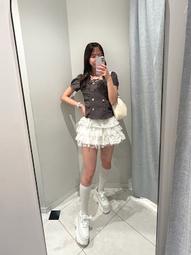 akaneさん（レディース・167cm）の夏コーディネート