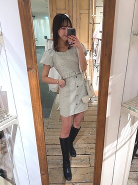 akaneさん（レディース・167cm）の春コーディネート