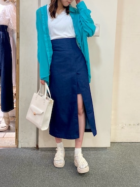 akaneさん（レディース・167cm）の春コーディネート