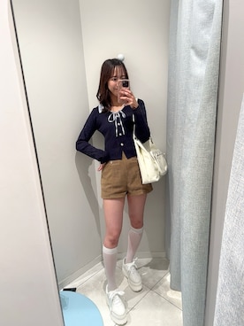 「厚底スニーカー」｜akaneさん（レディース・167cm・20代）の秋コーディネート