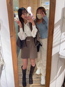 akaneさん（レディース・167cm）の秋コーディネート