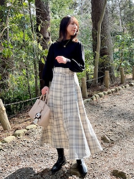 akaneさん（レディース・167cm）の冬コーディネート