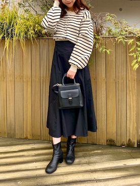 akaneさん（レディース・166cm）の冬コーディネート