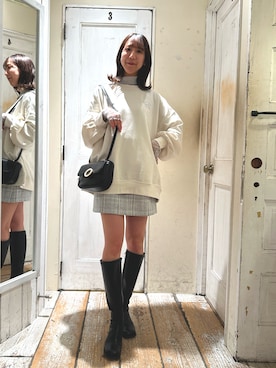 akaneさん（レディース・167cm）の冬コーディネート