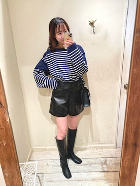 akaneさん（レディース・167cm）の冬コーディネート