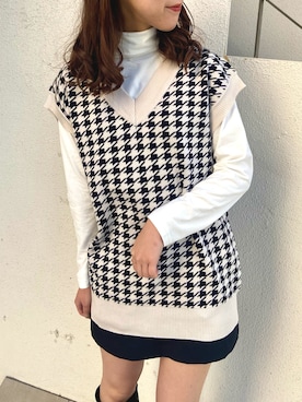 akaneさん（レディース・166cm）の冬コーディネート