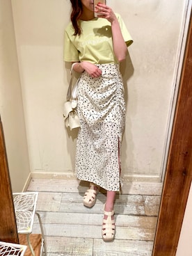 akaneさん（レディース・167cm）の春コーディネート