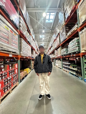 「アイテム（その他アウター）」を使った、キャベツ太郎さん（メンズ・170cm）の春コーディネート