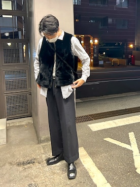 maroさん（メンズ・188cm）の秋コーディネート