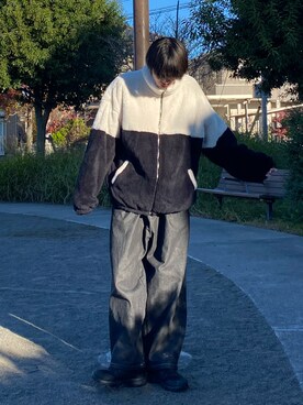 「スターティングオーバー」｜亮.さん（メンズ・180cm）の冬コーディネート