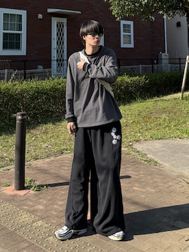 「Starting Over（スターティングオーバー）のアイテム」を使った、亮.さん（メンズ・180cm）の春コーディネート