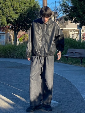 「スターティングオーバー」｜亮.さん（メンズ・180cm）の冬コーディネート