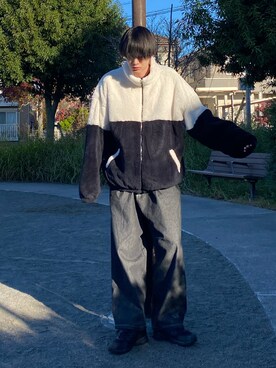 「スターティングオーバー」｜亮.さん（メンズ・180cm）の秋コーディネート