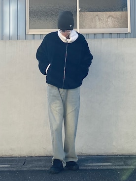 「スターティングオーバー」｜亮.さん（メンズ・180cm）の冬コーディネート