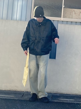 「スターティングオーバー」｜亮.さん（メンズ・180cm）の冬コーディネート