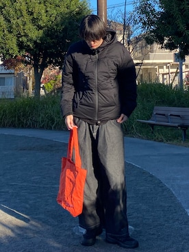 「スターティングオーバー」｜亮.さん（メンズ・180cm）の冬コーディネート