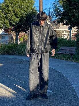 「スターティングオーバー」｜亮.さん（メンズ・180cm）の冬コーディネート