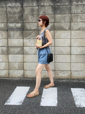 ぺこさん（レディース・156cm）の夏コーディネート