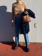 Spick & Span（スピックアンドスパン）の「W/Nyダブルブレストリバー