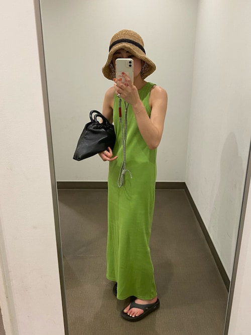 ぺこ｜Ungridのワンピースを使ったコーディネート - WEAR