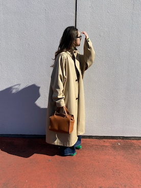 「caban（キャバン）のアイテム」を使った、ぺこさん（レディース・156cm）の冬コーディネート