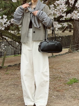 「Riberry（リベリー）のアイテム」を使った、ひらのさん（レディース・158cm）の春コーディネート