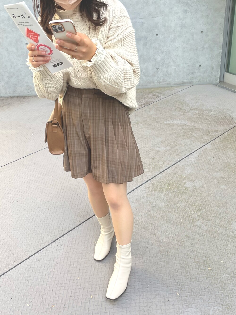 きりまる　エヘカソポコラボ　ニットブラウスセット ehka sopo - きりまる エヘカソポコラボ ニットブラウスセットの通販