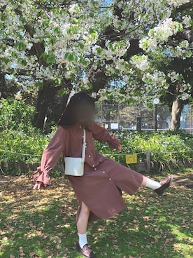 yuzuha.さん(レディース・156cm)の春コーディネート