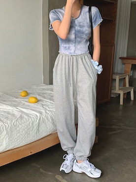 「merongshop（メロンショップ）のアイテム（カーディガン/ボレロ）」を使った、merongshopjpさん（レディース・160cm）の夏コーディネート
