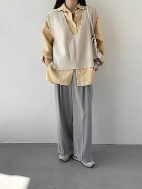 「merongshop」｜merongshopjpさん（レディース・163cm）の秋コーディネート