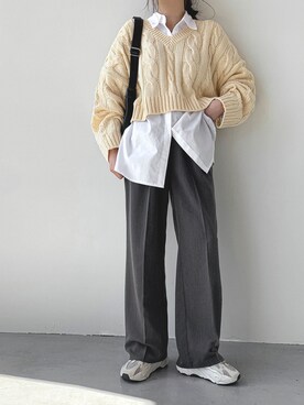 「merongshop」｜merongshopjpさん（レディース・166cm）の秋コーディネート