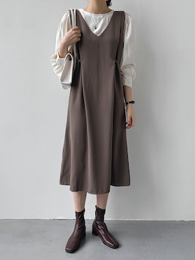 「merongshop」｜merongshopjpさん（レディース・163cm）の秋コーディネート