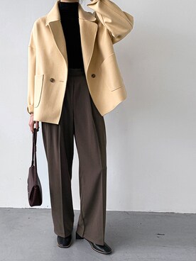 「merongshop」｜merongshopjpさん（レディース・163cm）の秋コーディネート