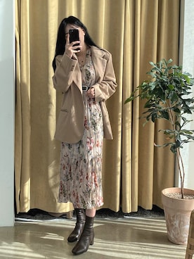 「merongshop（メロンショップ）のアイテム」を使った、merongshopjpさん（レディース・161cm）の冬コーディネート