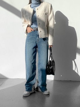 「merongshop（メロンショップ）のアイテム」を使った、merongshopjpさん（レディース・163cm）の秋コーディネート