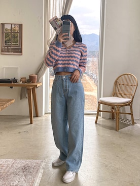 「merongshop（メロンショップ）のアイテム」を使った、merongshopjpさん（レディース・161cm）の冬コーディネート