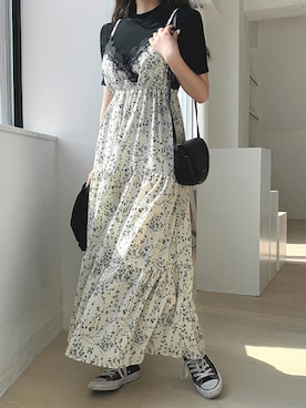 「merongshop」｜「アイテム（ジャケット/アウター）」を使った、merongshopjpさん（レディース・160cm）の夏コーディネート