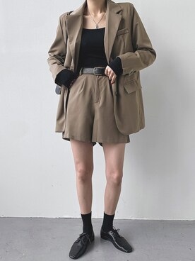 「merongshop」｜merongshopjpさん（レディース・163cm）の秋コーディネート