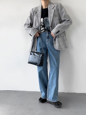 「merongshop（メロンショップ）のアイテム」を使った、merongshopjpさん（レディース・163cm）の秋コーディネート