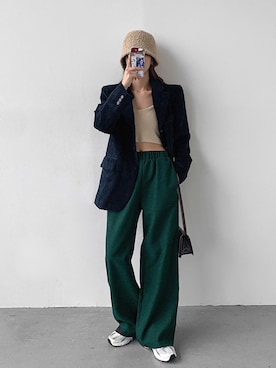 「merongshop（メロンショップ）のアイテム」を使った、merongshopjpさん（レディース・163cm）の秋コーディネート