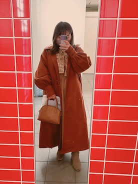 「INTER FACTORY（インターファクトリー）のアイテム（ワンピース/ドレス）」を使った、아유さん（レディース・148cm）の冬コーディネート