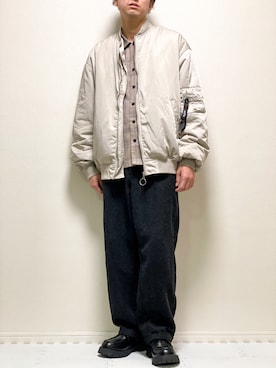 kazuさん（メンズ・173cm）の冬コーディネート