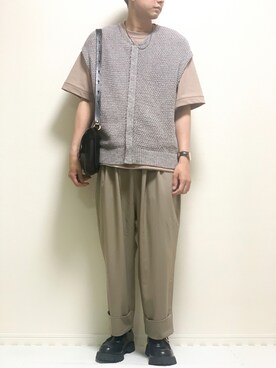「present（プレゼント）のアイテム」を使った、kazuさん（メンズ・173cm）の夏コーディネート