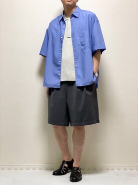 「WYM × ATTACHMENT（ウィム×アタッチメント）のアイテム（その他パンツ）」を使った、kazuさん（メンズ・173cm）の春コーディネート