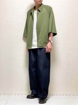 「FUDGEBOYのトラッドスタイル」｜「アイテム（セットアップ）」を使った、kazuさん（メンズ・173cm）の春コーディネート
