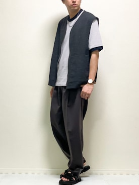 kazuさん（メンズ・173cm）の夏コーディネート