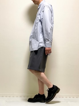 「WYM × ATTACHMENT（ウィム×アタッチメント）のアイテム（その他パンツ）」を使った、kazuさん（メンズ・173cm）の春コーディネート