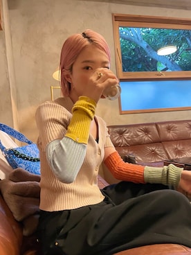 「note et silence （ノートエシロンス）のアイテム（パンツ）」を使った、ありささん（レディース・159cm）の冬コーディネート